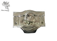 Bạc nhựa trang trí Decoratin, Bộ trang trí tang lễ Of A Casket Christ Model